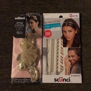 SOLD NO LONGER AVAILABLE Scunci hair accessories